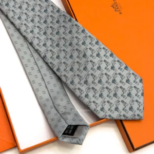 Grey Figure Libre Tie
