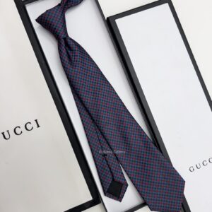GUCCI - GG FLOWER PATTERN SILK TIE