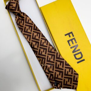 FENDI - FF SILK TIE