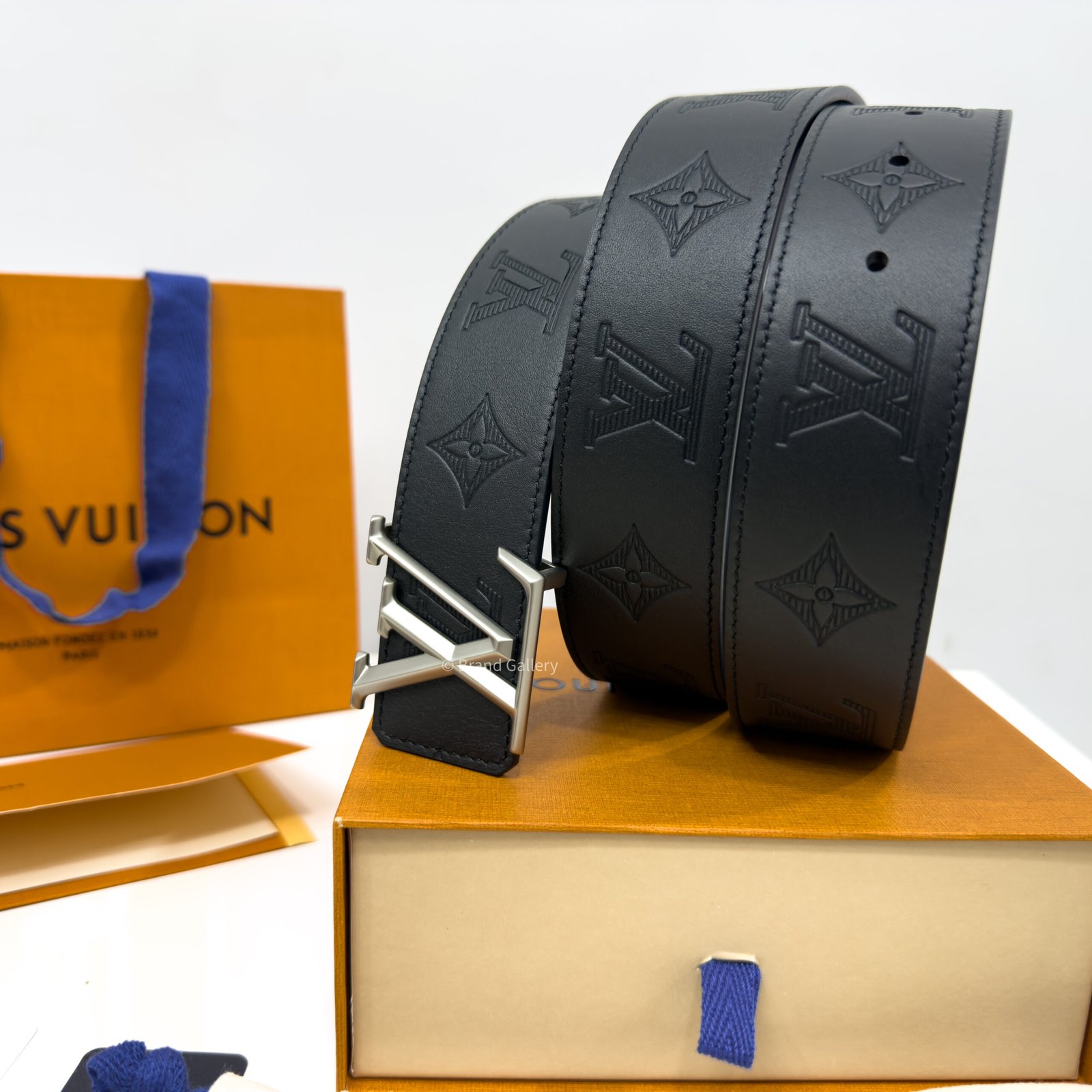 Initiales Dimension Black 40mm Reversible Belt - Image 7