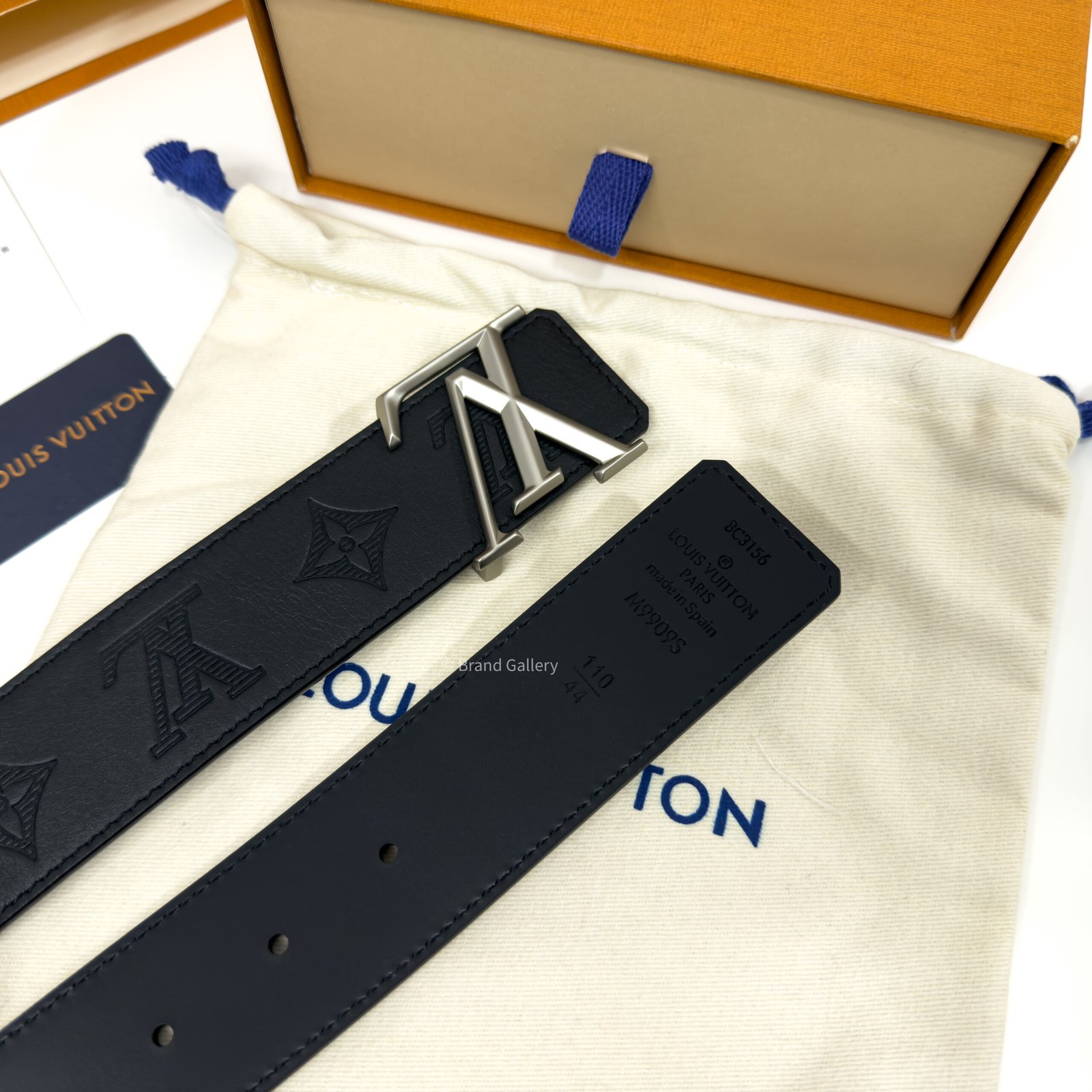 Initiales Dimension Black 40mm Reversible Belt - Image 5