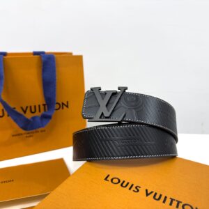 Initiales Damier Black 40mm Reversible Belt