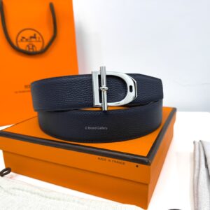 Neo Etrier Buckle Blue/Black Reversible Belt