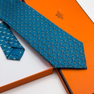 Ocean ORIGAMI HORSE PATTERN SOFT SILK TIE