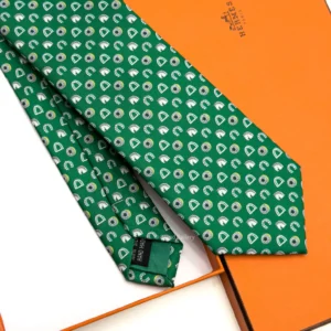 Green Fer H Cheval Tie