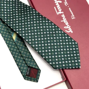 Dark Green Gancini Golf Tee Tie